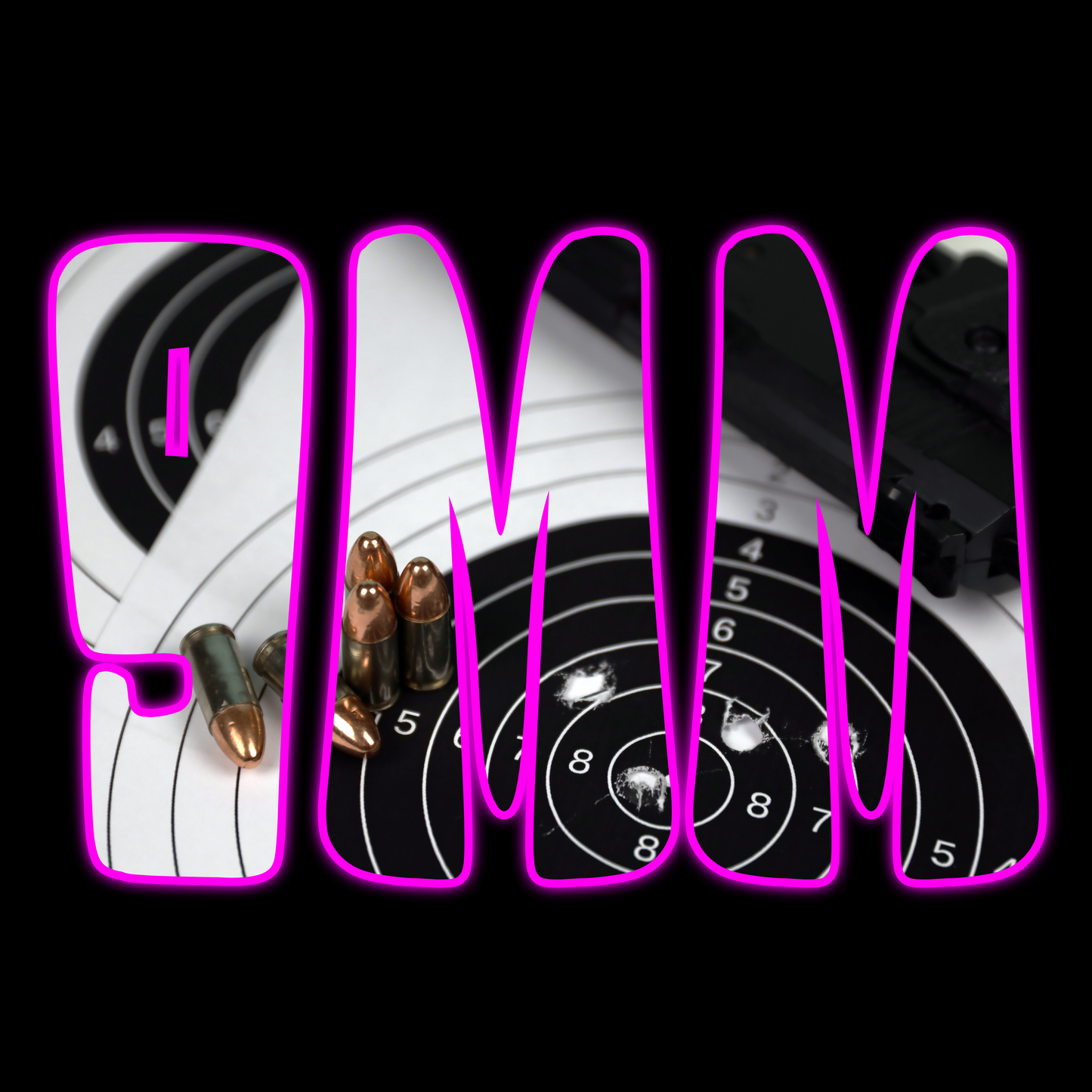 9mm Target (NeonDreams x Swiss Shooting Range)