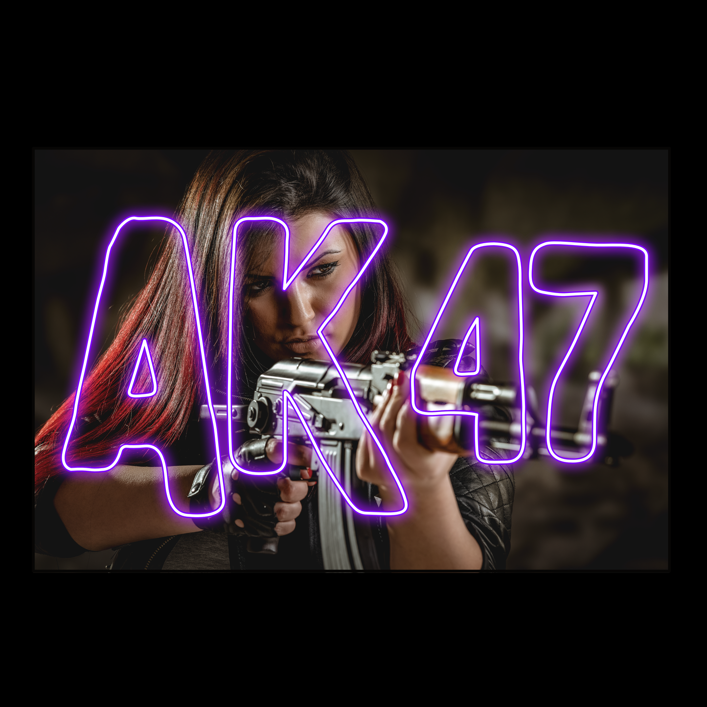 AK47 Girl (NeonDreams x Swiss Shooting Range)