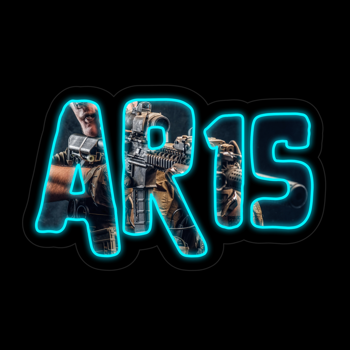 AR15 (NeonDreams x Swiss Shooting Range)