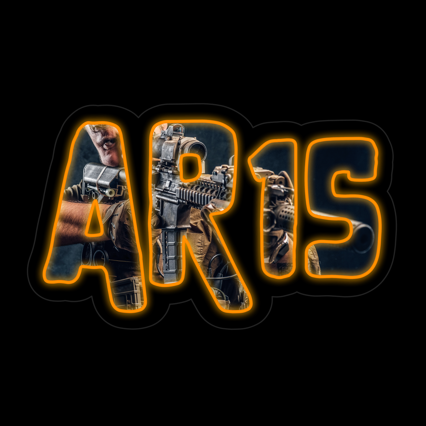 AR15 (NeonDreams x Swiss Shooting Range)