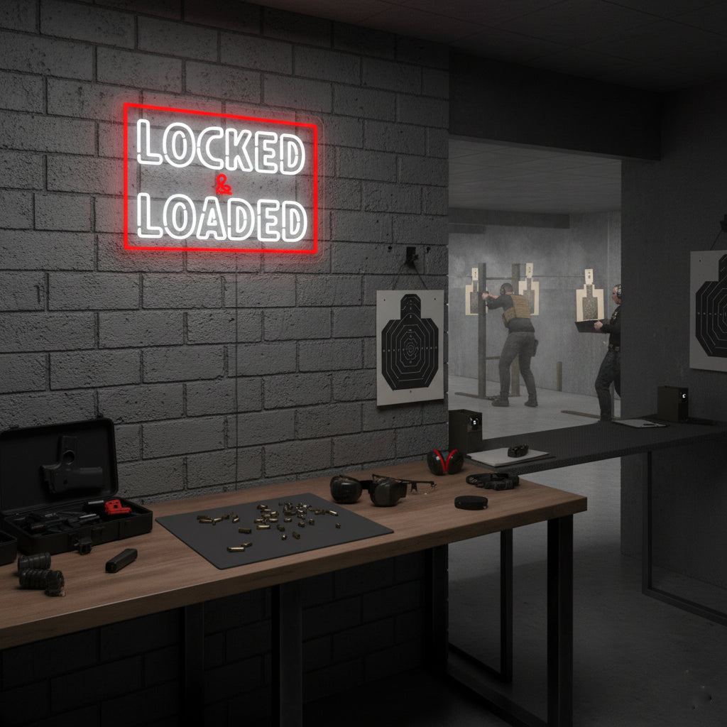 LOCKED & LOADED (NeonDreams x Swiss Shooting Range)
