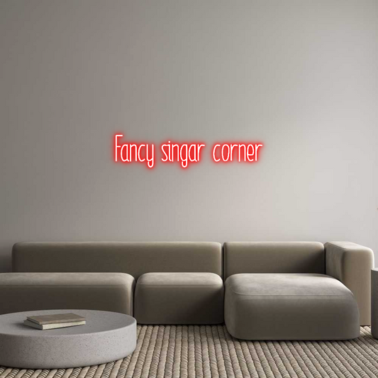 Custom Neon: Fancy singar ...