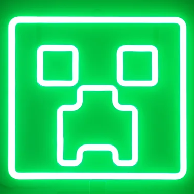 Creeper Neon Sign
