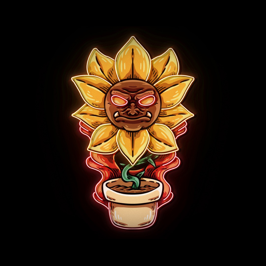 Badass Sunflower
