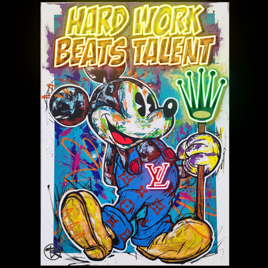 Work Hard *Limited Edition* (NeonDreams X DR.ARTWORKS)