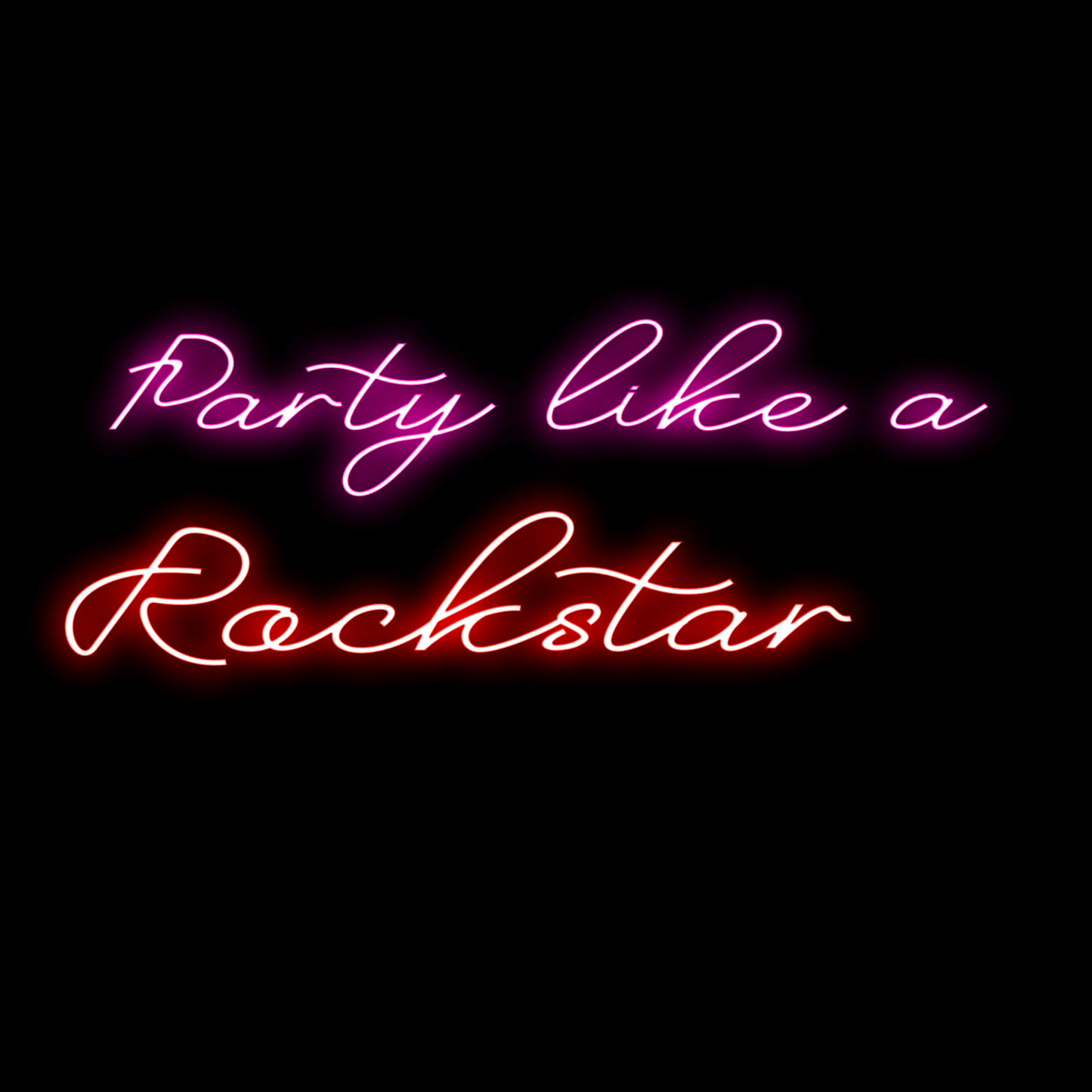 Party like a Rockstar (Bicolor)